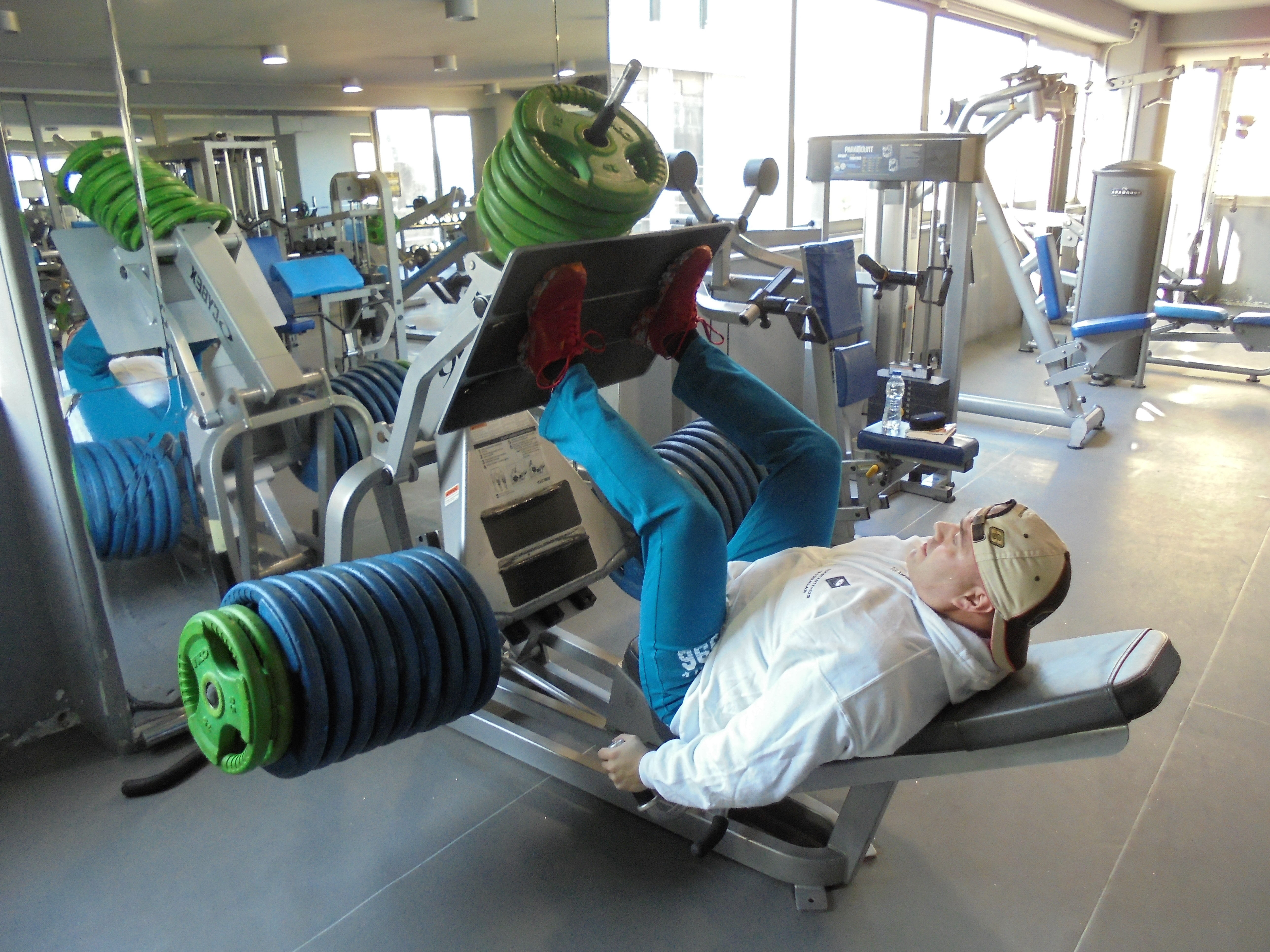 Konstantinos Tsoukalas Leg Press 8.2.2016