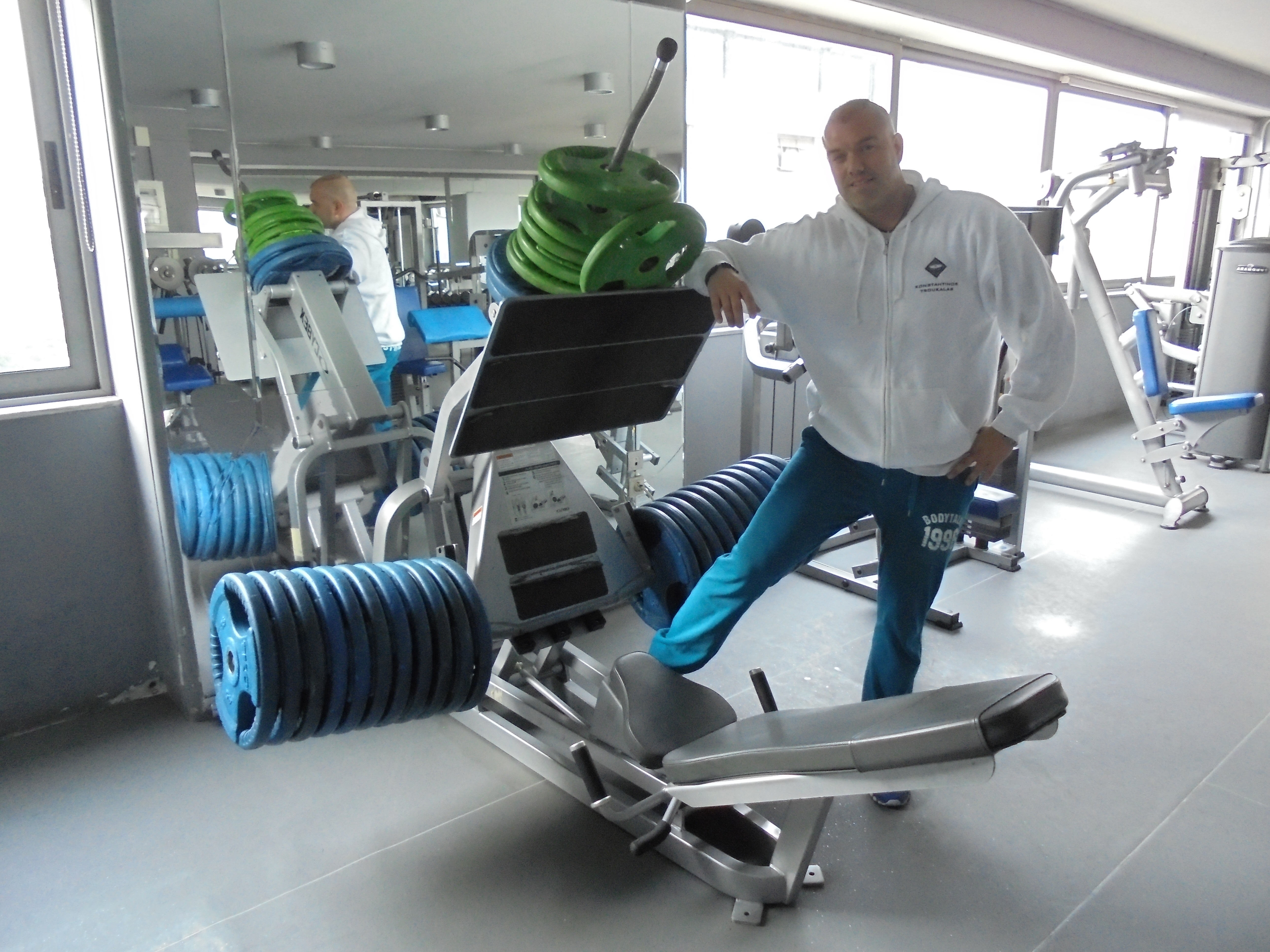 Konstantinos Tsoukalas Leg Press 10.2.2016