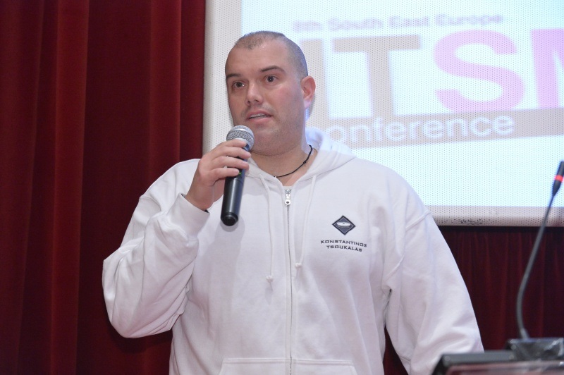 Konstantinos Tsoukalas at 8th SEE ITSM Conference 11.2.2016